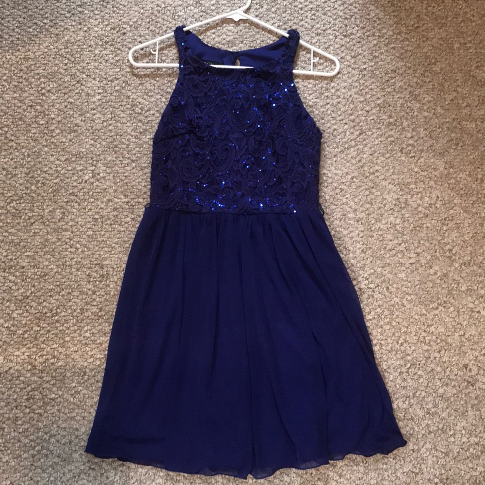 Navy Blue Dress